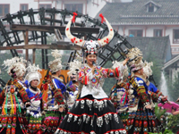 2013年中国·雷山苗年节盛大开幕 着重展示“非遗”魅力