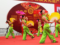 第五届“中原古韵——中国（淮阳）非遗展演”开幕